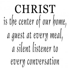 Christ Is The Center...